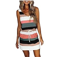 COTECRAM Womens 2023 Trendy Summer Causal Loose Floral Print Beach Dress Fashion Mini Spaghetti Strap Sundresses Cover ups