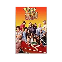That '70s Show Retro Movie Posters (5) Canvas Wall Art Prints for Wall Decor Room Decor Bedroom Decor Gifts 24x36inch(60x90cm) Unframe-Style