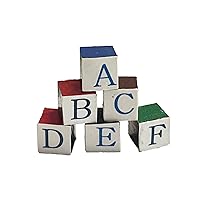 Dollhouse Miniature Alpha-Bet Baby Blocks