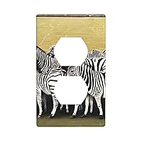 (Zebra Racetrack) Modern Wall Panel, Switch Cover, Decorative Socket Cover For Socket Light Switch, Switch Cover, Wall Panel.