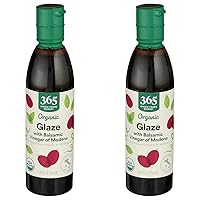 365 by Whole Foods Market, Organic Balsamic Glaze, 8.45 Fl Oz (Pack of 2)