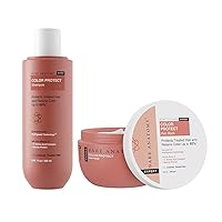 Color Protect Shampoo and Hair Mask Kit for Coloured and Treated Hair Contains 17 Amino Acid Complex & Quinoa Protein Provides 8 Weeks of Color Protection for Unisex 8.4 Ounce