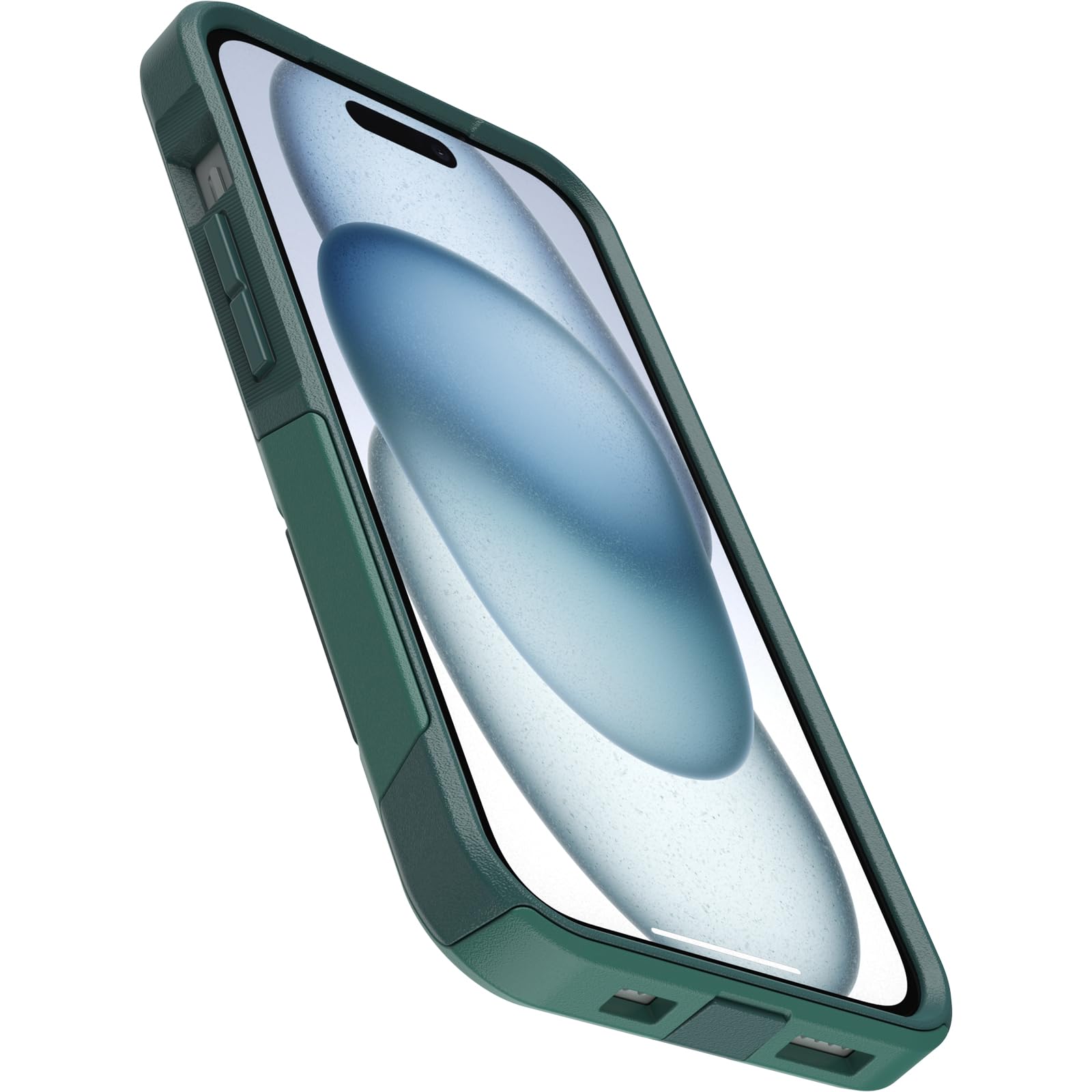 OtterBox iPhone 15, iPhone 14, and iPhone 13 Commuter Series Case - GET YOUR GREENS, slim & tough, pocket-friendly, with port protection