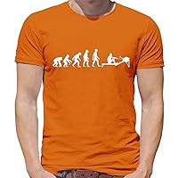 Evolution of Man Rowing Machine - Mens Premium Cotton T-Shirt