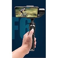 Handheld Gimbal stabilizer, Mobile Phone Video Shooting and Recording, Three-axis Anti-Shake, Multi-Function Smart Selfie Stick, Tripod