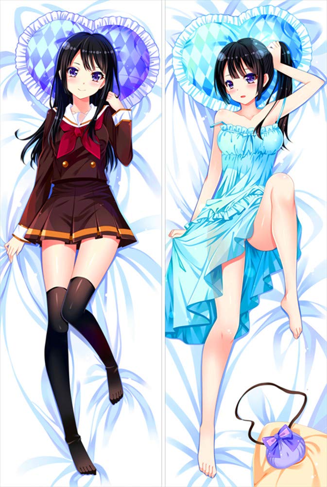 FloralStem Sound! Euphonium - Reina Kousaka 2 Way Tricot 100 x 34cm Pillowcases Anime Body Pillow Cover Case Cosplay Gift Hugging Japanese Pillowcases