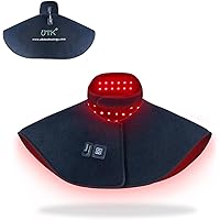 UTK Red Light Therapy for Neck and Shoulder, Infrared Light Therapy Pad for Deeper Tissue,4 in 1 Upgraded LED with Red &Near Infrared Light Therapy Device to Relieve Muscle Pain,Eliminate Inflammation