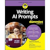 Writing AI Prompts For Dummies Writing AI Prompts For Dummies Paperback Kindle