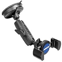 ARKON RoadVise Car Mount Holder for iPhone XS Max XS XR X 8 Galaxy S10 S9 Note 9 8 Retail Black (RV180)