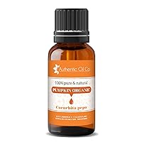 Pumpkin Seed Organic Oil Pure and Natural, Cold Pressed Vegan Friendly and Cruelty Free (10ml)
