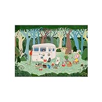 [Artish-ART PRINTS] GOOLYGOOLY - Camping in the Forest (Medium)