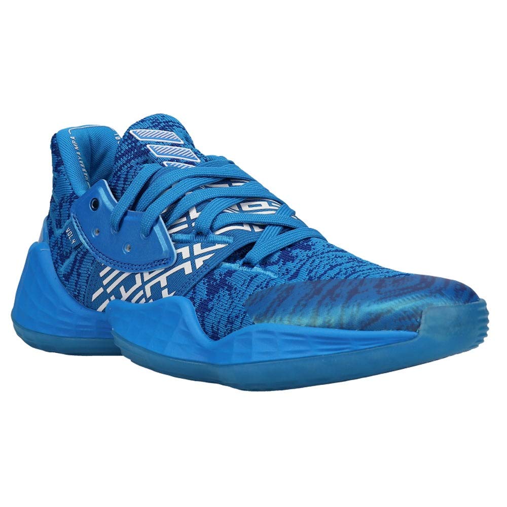 adidas Mens Harden Vol.4 Basketball Sneakers Shoes Casual - Blue - Size 6.5 D