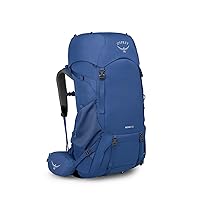 Osprey Rook 50L Men's Backpacking Backpack, Astology Blue/Blue Flame