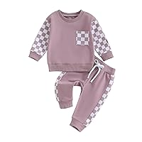 Toddler Baby Girls Outfit Winter Long Sleeve Crew Neck Letters Print Sweatshirt Heart Print Valentines Day Clothes