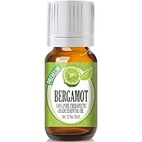10ml Oils - Bergamot Essential Oil - 0.33 Fluid Ounces