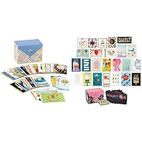 Hallmark Box of 24 Handmade Assorted Boxed Greeting Cards, Floral Pattern