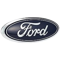 Ford AA8Z-9942528-A Nameplate DARK BLUE, 9 x 3.5 INCHES