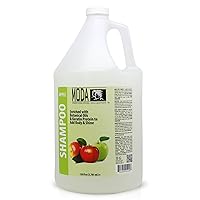 MODA - Moisturizing Shampoo for All Hair Types, Apple, 128 Oz, Professional - Deeply Cleanses and Conditions, Strengthens, Restores and Shine your Hair - With Glycerin, Keratin, Collagen