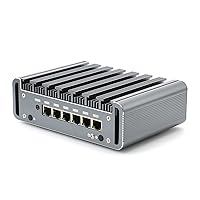 Firewall Hardware, OPNsense, VPN, Network Security Appliance, Router PC, Intel Core I3 8130U, RS36, AES-NI/6 x I211 Gigabit Nics/4USB3.0/COM/HDMI/Fanless, (16G DDR4 RAM/64G SSD)