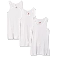 Girls Ribbed Tank Top (Pack Of 3)