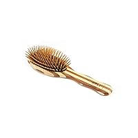 HAIR DOC Large Oval Wood Bristle Brush, 1 EA