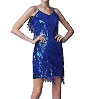 Womens Sparkly Sequin Sleeveless V Neck Mesh Cocktail Party Short Prom A Line Formal Dress Fall Dresses for Women 2024