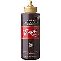 Torani Puremade Sauce, Dark Chocolate, 16.5 Ounces