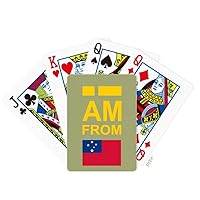 I Am from Samoa Poker Playing Card Tabletop Board Game
