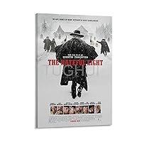 The Hateful Eight Movie Poster Bedroom Decoration Poster2 Canvas Painting Wall Art Poster for Bedroom Living Room Decor 08x12inch(20x30cm) Frame-style