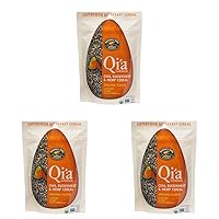 Nature's Path Qi'a Superfood Organic Gluten Free Original Chia, Buckwheat and Hemp Cereal Topper, 7.9 Ounce, Non-GMO, 6g Plant Based Protein, 2.5 grams of ALA Omega-3s, by Nature's Path (Pack of 3)