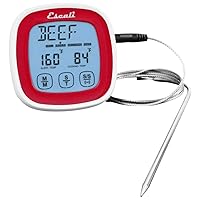 Escali Compact Portable Meat Candy Folding Digital Thermometer, Backlit Display Easy to Storage with Magnet, Blue