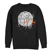 STAR WARS Men's Halloween Death Star Drip Sweatshirt