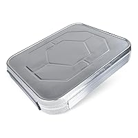 IDL Packaging Aluminum Foil Lids for Full Size Aluminum Steam Table Pans - 21