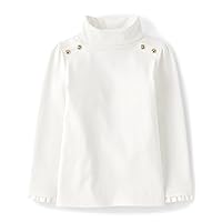 Girls' and Toddler Short Sleeve Basic Layering Collar Shirt