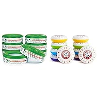 Nursery Fresh Diaper Genie Refill 8 Pack and Munchkin® Fresheners 10 Count Bundle