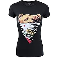 ShirtBANC California Bandana Bear Womens Shirts