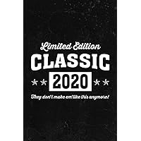 Notebook: Gift for 2 Years Old Vintage Classic Car 2020 2nd Birthday Journal (Diary, Notebook, Gift) for women/men ,Paycheck Budget,Gym,Pretty,Menu