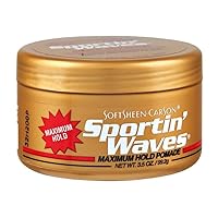 Soft Sheen Sportin Waves Maximum Hold Pomade 3.5oz (3 Pack)
