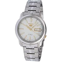 Seiko Mens Analogue Automatic Watch with Stainless Steel Strap SNKL77K1