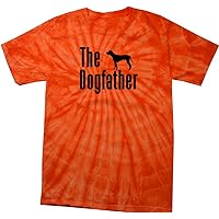 The Dog Father (Black Print) Spider Tie Dye T-Shirt