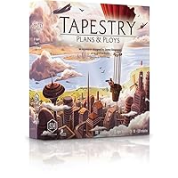 Stonemaier Games: Tapestry: Plans & Ploys Expansion | Add to Tapestry (Base Game) | New Civilizations, New Achievements, and New Landmarks | Ages 14+, 1-5 Players, 120 Mins