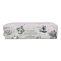 Tee's Factory PM-5533880GY Pokemon Box Slim Pouch, Colors, Gray, H 2.6 x W 8.3 x D 2.0 inches (6.5 x 21 x 5 cm)