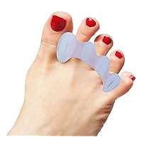 Toe Separators to Correct Your Toes, Toe Spacers to Support Foot Fitness and Balance, Soft for Beginning and Intermediate Users, Durable
