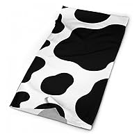 Cow Animal Print Unisex Neck Gaiter Face Cover Scarf Seamless Bandanas Face Mask for Cycling Hiking