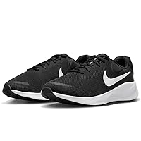Nike FB8501-002 Revolution 7 Black/White, Authentic Japanese Product, 10.2 inches (26.0 cm), multicolor (black / white)