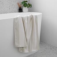 Bath Towel - for Home - Quick Dry, Super Absorbent - Includes Bag - Coconut Cream, Extra Large (180x90cm, 71