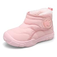 LeIsfIt Toddler Boots Girls Boys Winter Boots Cozy Fleece Snow Boots Indoor Outdoor Warm Shoes