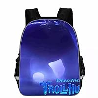 Student Lightweight Daypack,Trollhunters Casual Knapsack Wear-Resistant Travel Rucksack for Teen