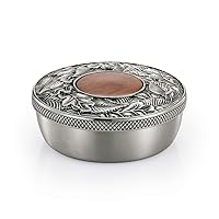 Royal Selangor Hand Finished Men's Accessories Collection Pewter Woodland Shaving Bowl Gift