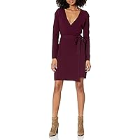 Rent the Runway Pre-Loved Cabernet Knit Wrap Dress